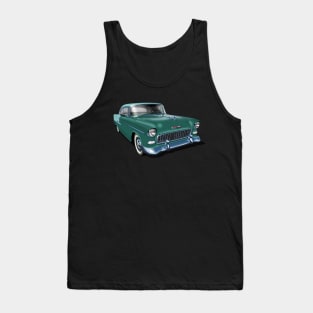 1955 Chevrolet in dark green Tank Top